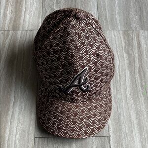 Atlanta Braves New Era Brown Cap with Braves Logo